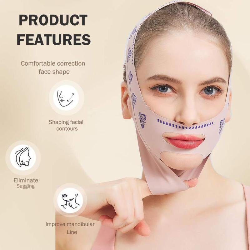 Manufacturer Wholesale Hot-Selling V-Face Bandage Mask Day Night Sleepusable Upgraded Version Beauty & Personal Care Product